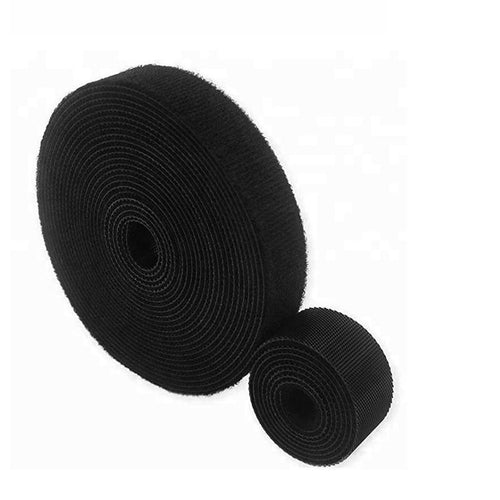10/20/50M Hook&Loop Heavy Duty Strap Reusable Cable Ties Grip TV Tidy Organizer - 10M-20mm
